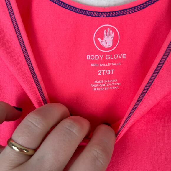 Body Glove Hot Pink Dri-fit Tank Top 2T / 3T - Picture 3 of 4